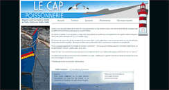 Desktop Screenshot of poissonnerie-lecap.com
